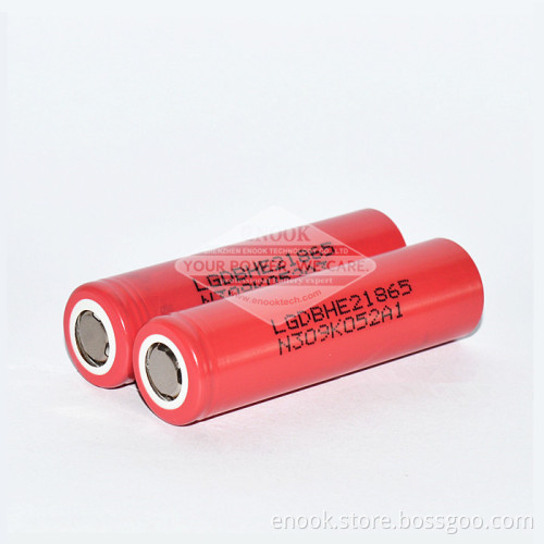 Authentic LG HE2 Red 18650 Battery On Sale